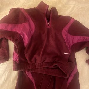 Nike purple two piece set size medium